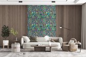 Behang - Fotobehang Fantasy - Design - Kleuren - Retro - Breedte 180 cm x hoogte 280 cm