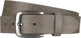 Riem dames/heren grote maten leer taupe - Jeans riem - Taillemaat: 130 - Extra Lange Riem - Cadeau tip - XXL riem