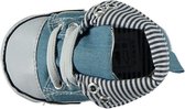 babyschoenen jongens katoen lichtblauw maat 18/19