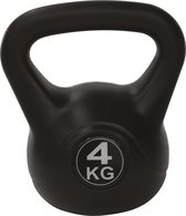 Tunturi PVC Kettlebell - Gewicht - 4kg - Incl. gratis fitness app