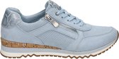 Marco Tozzi dames sneaker - Licht blauw - Maat 42