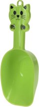 voerschep 236 ml 23 x 5 cm polypropyleen groen