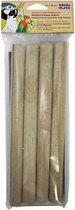 zandhulsjes 23 x 1,8 cm karton bruin 4 stuks