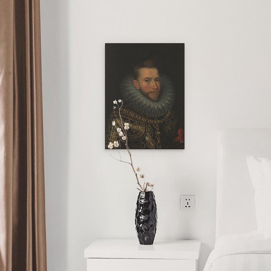 Artaza Toile Peinture Portrait d' Albrecht d'Autriche - Frans Pourbus - 30x40 - Klein - Art - Impression sur Toile