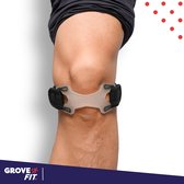 GroveFit - Attelle rotulienne - Attelle de genou - Bande de genou - Attelle de genou - Bandage de genou - Élastique réglable