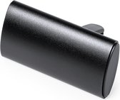 Luchtverfrisser auto  - Dashboard ventilatierooster - Citroen aroma - Frisse geur - Aluminium - ABS - zwart