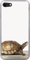 Geschikt voor iPhone 7 hoesje - Schildpad - Jongen - Dieren - Kinderen - Meisjes - Siliconen Telefoonhoesje