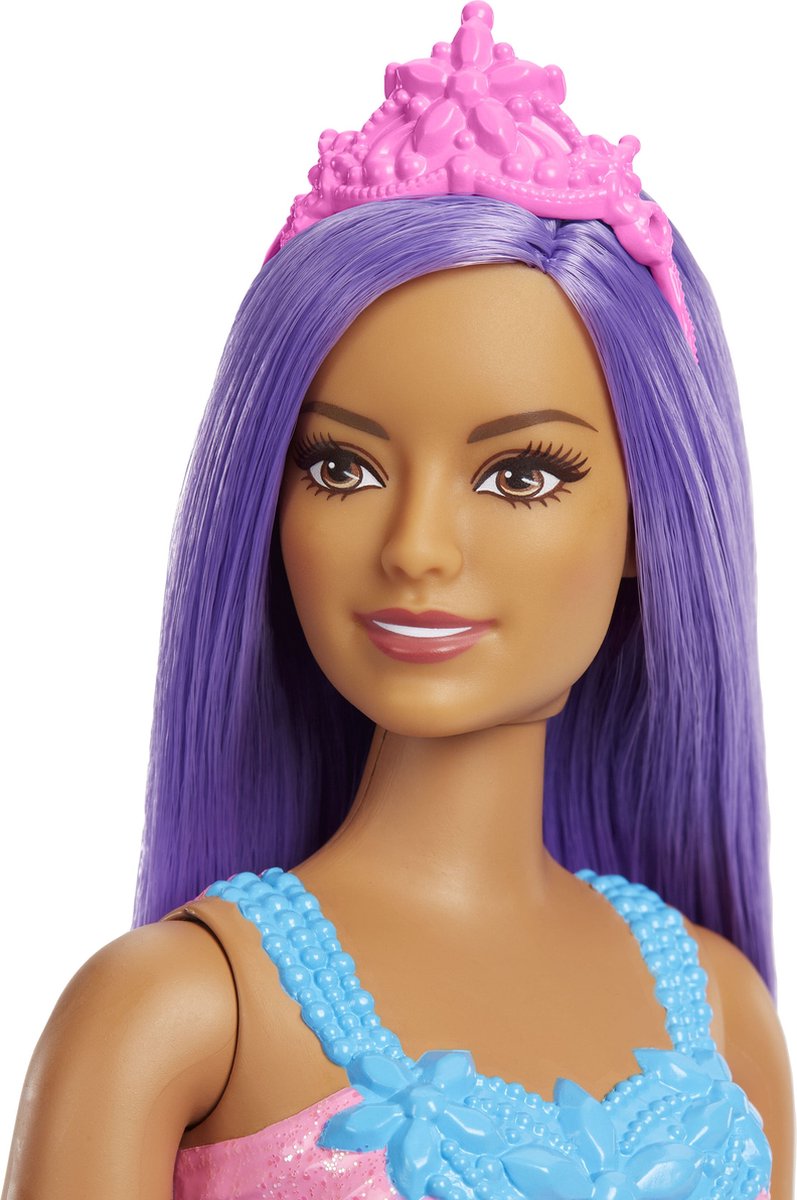 Barbie Dreamtopia - Barbiepop - Prinses met paars haar — afbeelding 3