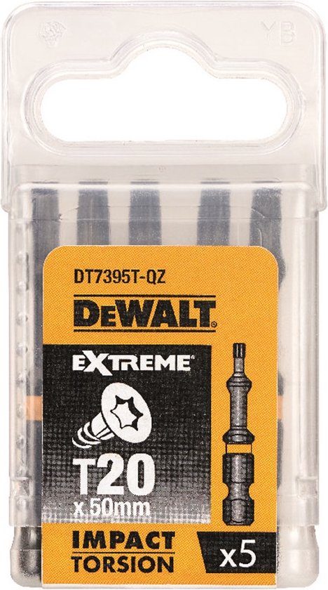 DeWalt Accessoires Schroefbitdisplay Met 20 X DT7961  25 Stuks T20 Dp42 Qz Dp42 Qz