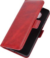 POCO X3 Pro Hoesje - Mobigear - Slim Magnet Serie - Kunstlederen Bookcase - Rood - Hoesje Geschikt Voor POCO X3 Pro