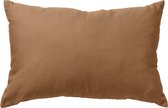 SANTORINI - Kussenhoes outdoor 40x60 cm Tobacco Brown - waterafstotend en uv-bestendig - bruin