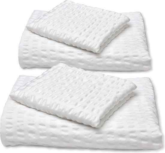 casa NOVA Bettwäsche-Set Seersucker (BT 135x200 cm) türkis ab 24,90
