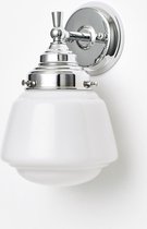 Art Deco Trade - Wandlamp High Button Royal Chroom