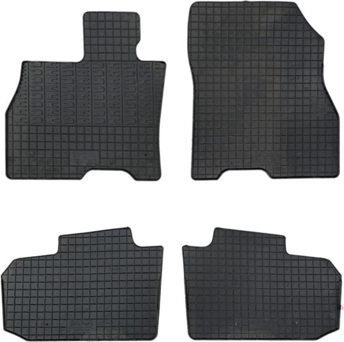 Rubber matten passend voor Nissan Leaf (ZE0) 2010-2017 (4-delig + montagesysteem)