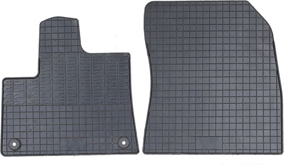 Rubber matten passend voor Toyota Proace City 2019- (2-delig montagesysteem)