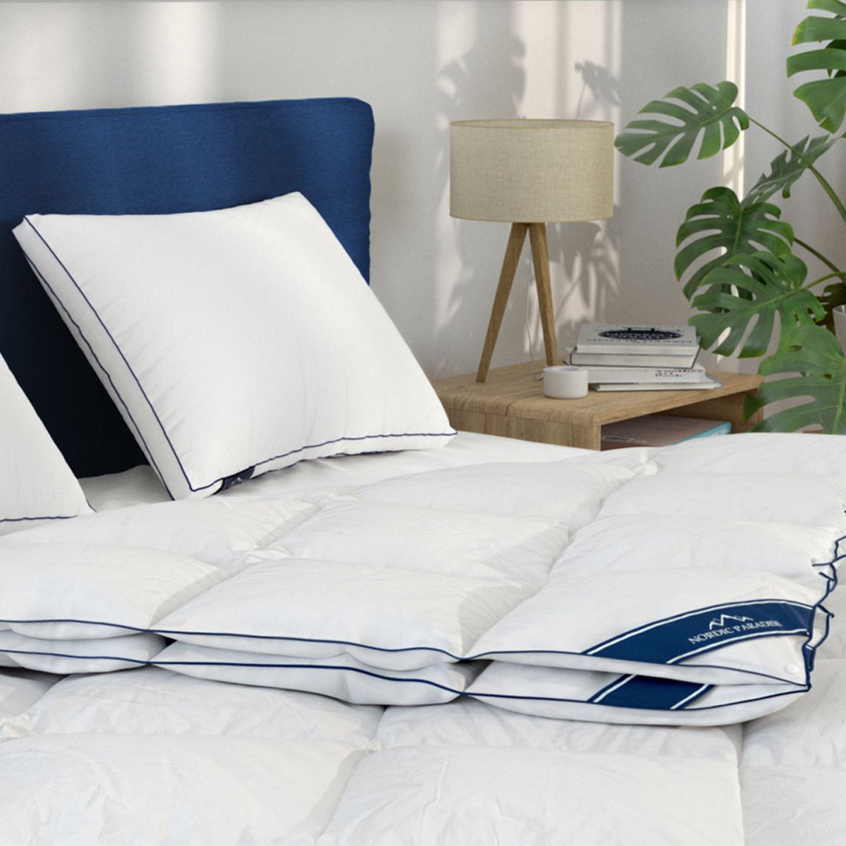 Nordic Paradise Couette Duvet 4 Saisons 90 Duvet de Canard