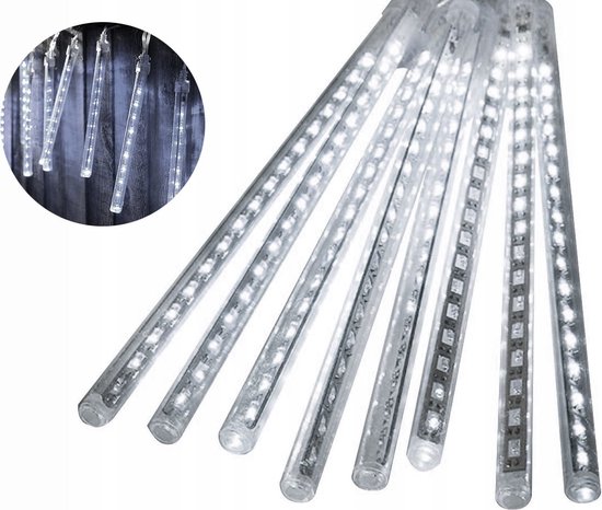 LED lichtsnoer 2 m – Bewegende ijspegels – Veelkleurig