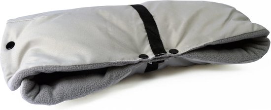 Baby Stroller, Hand Warmer Sleeve, Waterproof, Baby Stroller, Hand Muff, Gloves with Fleece Inside, Windproof, Bicycle Trailer, Universal Size for Winter, Black