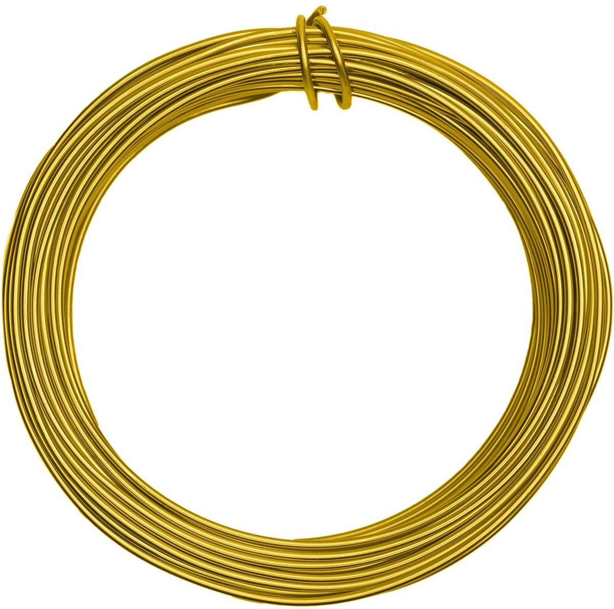 Vaessen Creative Aluminium Draad - 2,5mm - ±37m - 500g - Zonnig geel