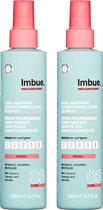 IMBUE. - Curl Inspiring Conditioning Leave in Spray - Voordeelverpakking - 2 x 200 ml