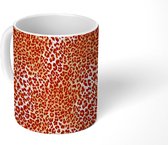 Mok - Koffiemok - Patroon - Vacht - Luipaardprint - Mokken - 350 ML - Beker - Koffiemokken - Theemok