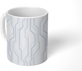 Mok - Koffiemok - Patronen - Geometrie - Abstract - Mokken - 350 ML - Beker - Koffiemokken - Theemok