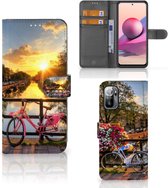 Bookcase Xiaomi Redmi Note 10/10T 5G | Poco M3 Pro Telefoon Hoesje Amsterdamse Grachten