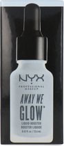 NYX Away We Glow Liquid Booster Highlighter - Zoned Out