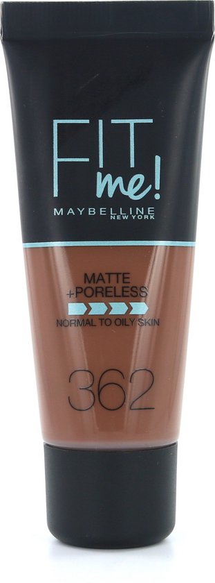 Maybelline Fit Me Matte & Poreless Foundation - 362 Deep Golden - 30 ml
