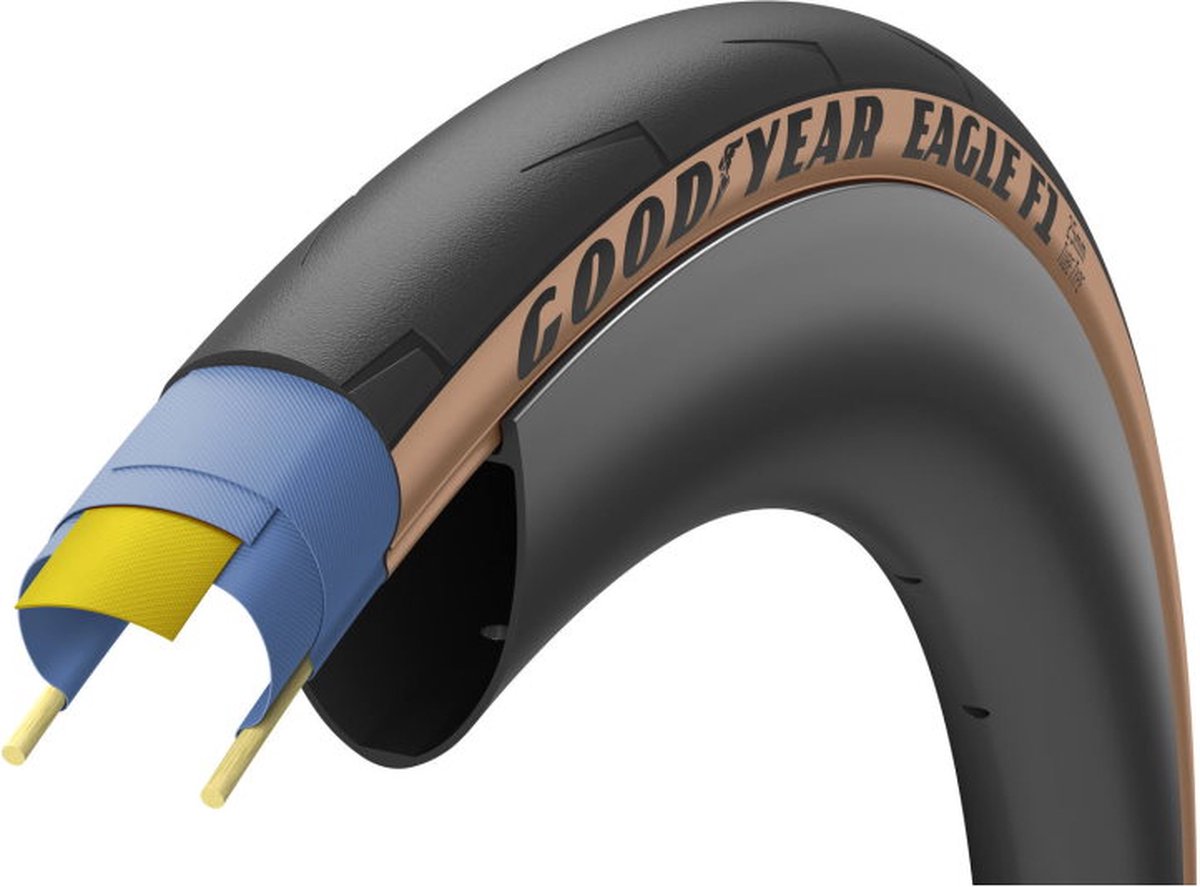 Goodyear Eagle F1 Race Fietsband Zwart-Transparant