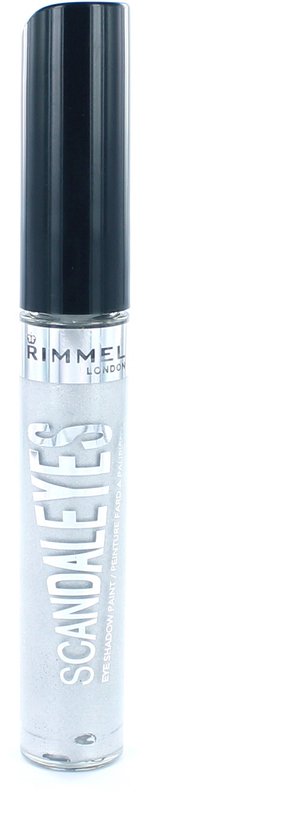 Rimmel London Scandaleyes Eye Shadow Paint Oogschaduw - 011 Mercury Silver