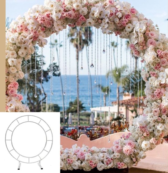 Arcs pour roses Ronde 2M Carefree D coration de Mariage Arche