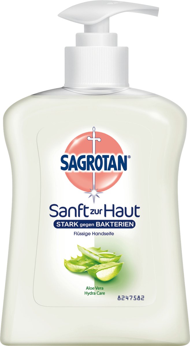 Sagrotan dettol Vloeibare zeep zacht voor de huid Aloë Vera, 250 ml