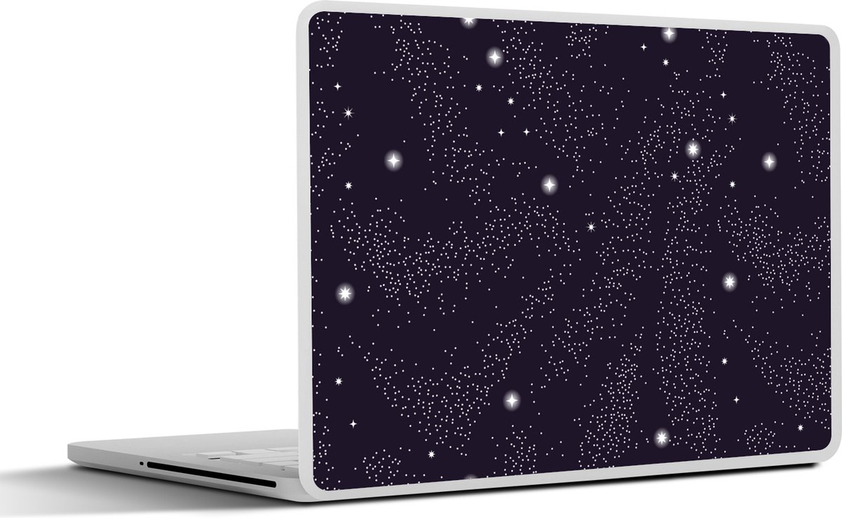 Laptop sticker - 15.6 inch - Ruimte - Sterrenhemel - Kinderen - Design - 36x27,5cm - Laptopstickers - Laptop skin - Cover
