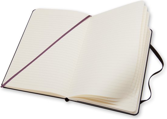 Moleskine Classic Notitieboek - Large - Hardcover - Gelinieerd - Zwart