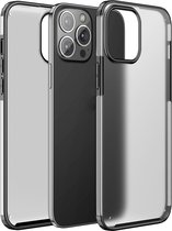 Mobigear Hoesje geschikt voor Apple iPhone 13 Pro Max Telefoonhoesje Hardcase | Mobigear Shockproof Backcover | Schokbestendig iPhone 13 Pro Max Telefoonhoesje | Anti Shock Proof - Zwart