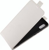 Mobigear Telefoonhoesje geschikt voor Xiaomi Redmi 9A Hoesje | Mobigear Flipcase | Pasjeshouder voor 1 Pasje | Telefoonhoesje voor Pinpas / OV Kaart / Rijbewijs - Wit