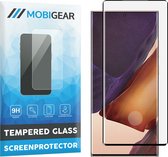 Mobigear Screenprotector geschikt voor Samsung Galaxy Note 20 Ultra Glazen | Mobigear Curved Screenprotector - Case Friendly - Zwart