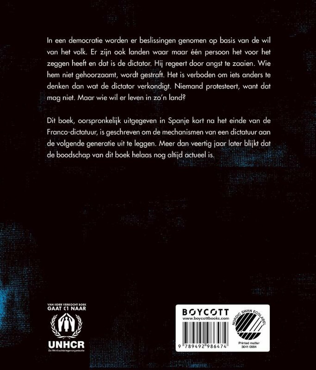 Dit is een dictatuur - back cover