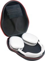 Mobigear Zipper Box Hoesje geschikt voor Apple AirPods Max Hardcase Hoesje - Zwart