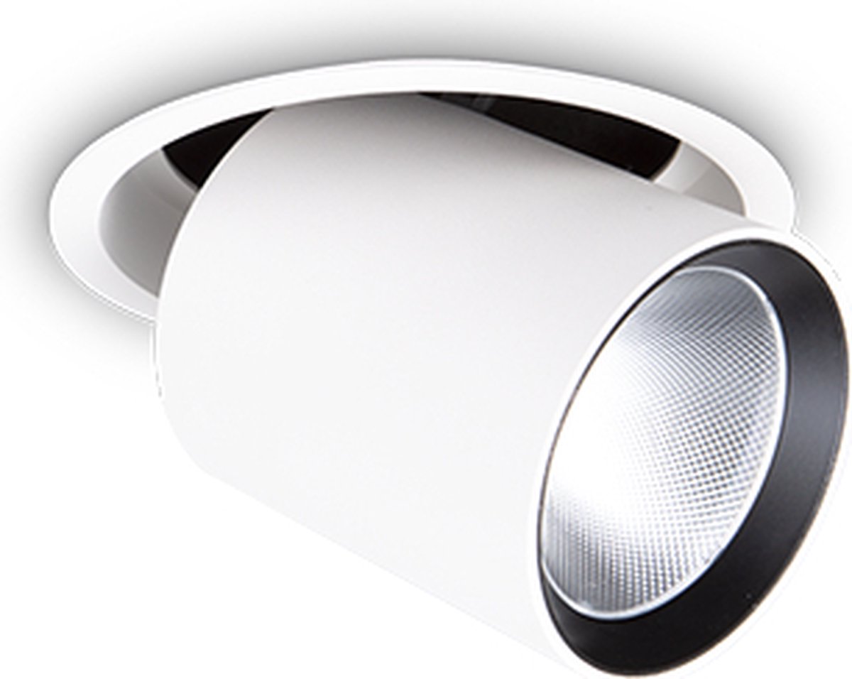 Ideal Lux Nova - Plafondlamp Modern - Wit - H:138cm - Universeel - Voor Binnen - Aluminium - Plafondlampen - Slaapkamer - Kinderkamer - Woonkamer - Plafonnieres