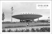 Walljar - Evoluon '68 - Zwart wit poster