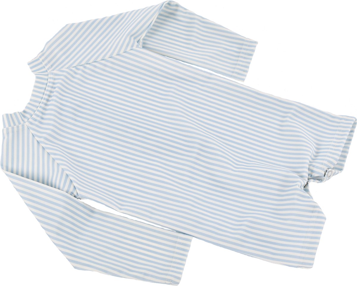 Swim Essentials UV Zwempak Jongens - Blauw/Wit - Blue Stripes — afbeelding 3