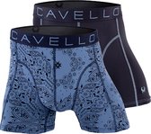 Cavello Microfiber Boxershorts 2-pack China Blue