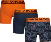 Vingino LOGO 3-PACK Jongens Onderbroek - Maat XXS