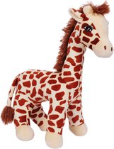 Pluche speelgoed knuffeldier Giraffe van 38 cm - Dieren knuffels - Cadeau voor kinderen
