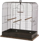 Zolux Retro Vogelkooi Madeleine - Vogelverblijven - 62x37.5x57 cm Bruin