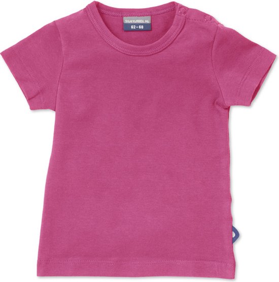 T-shirt Silky Label suprême rose - manches courtes - taille 62/ 68 - rose