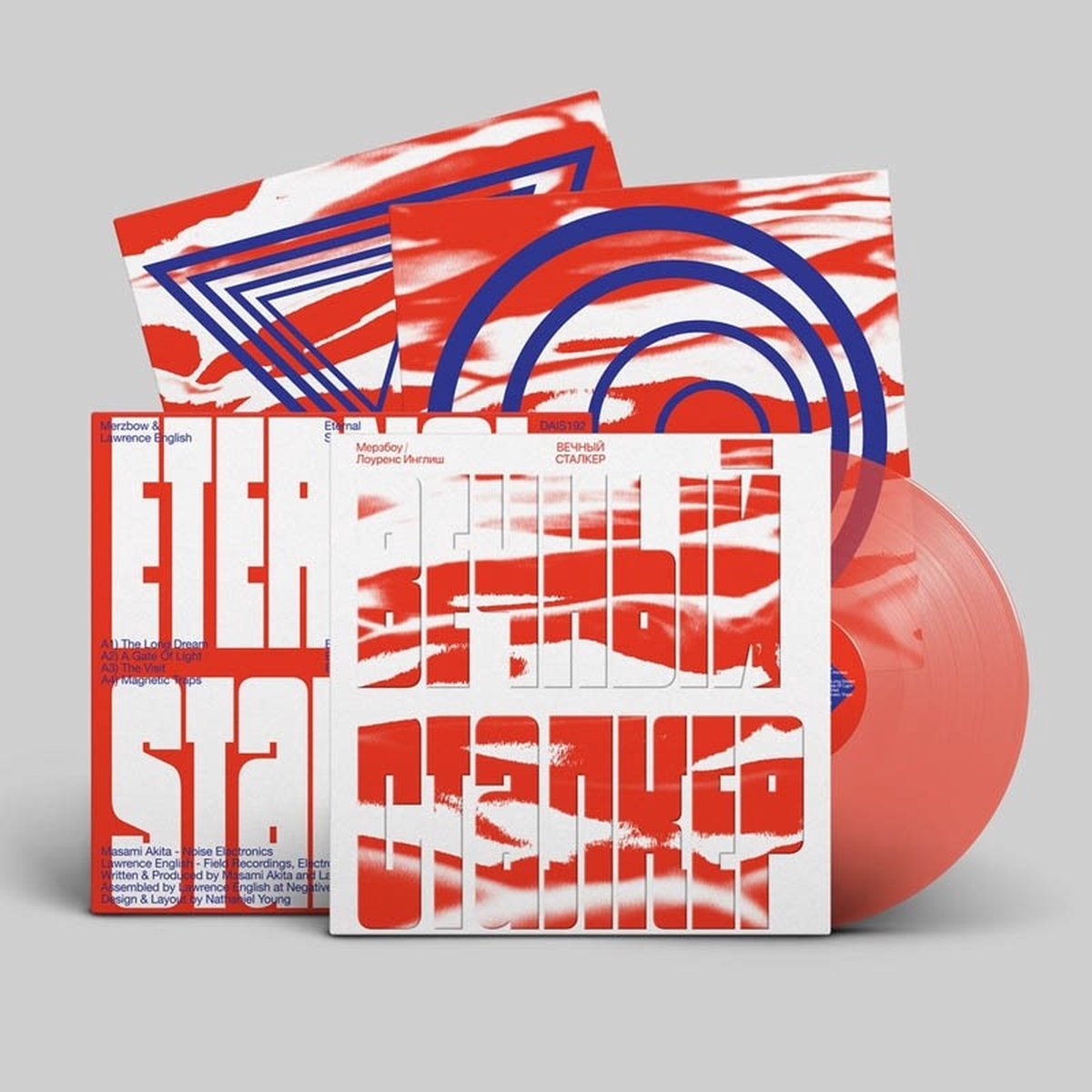 Merzbow & Lawrence English - Eternal Stalker (LP) (Coloured Vinyl) (Limited Edition)