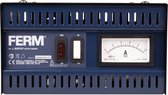 FERM - BCM1021 - Acculader - 6V -12V - Maximaal - 75Ah - 5A - Automatische - beveiliging - Inclusief - Set accuklemkabels - Handige - ampèremeter - Voor - accu - van - Auto - Motor - Boot - Brommer - Busje